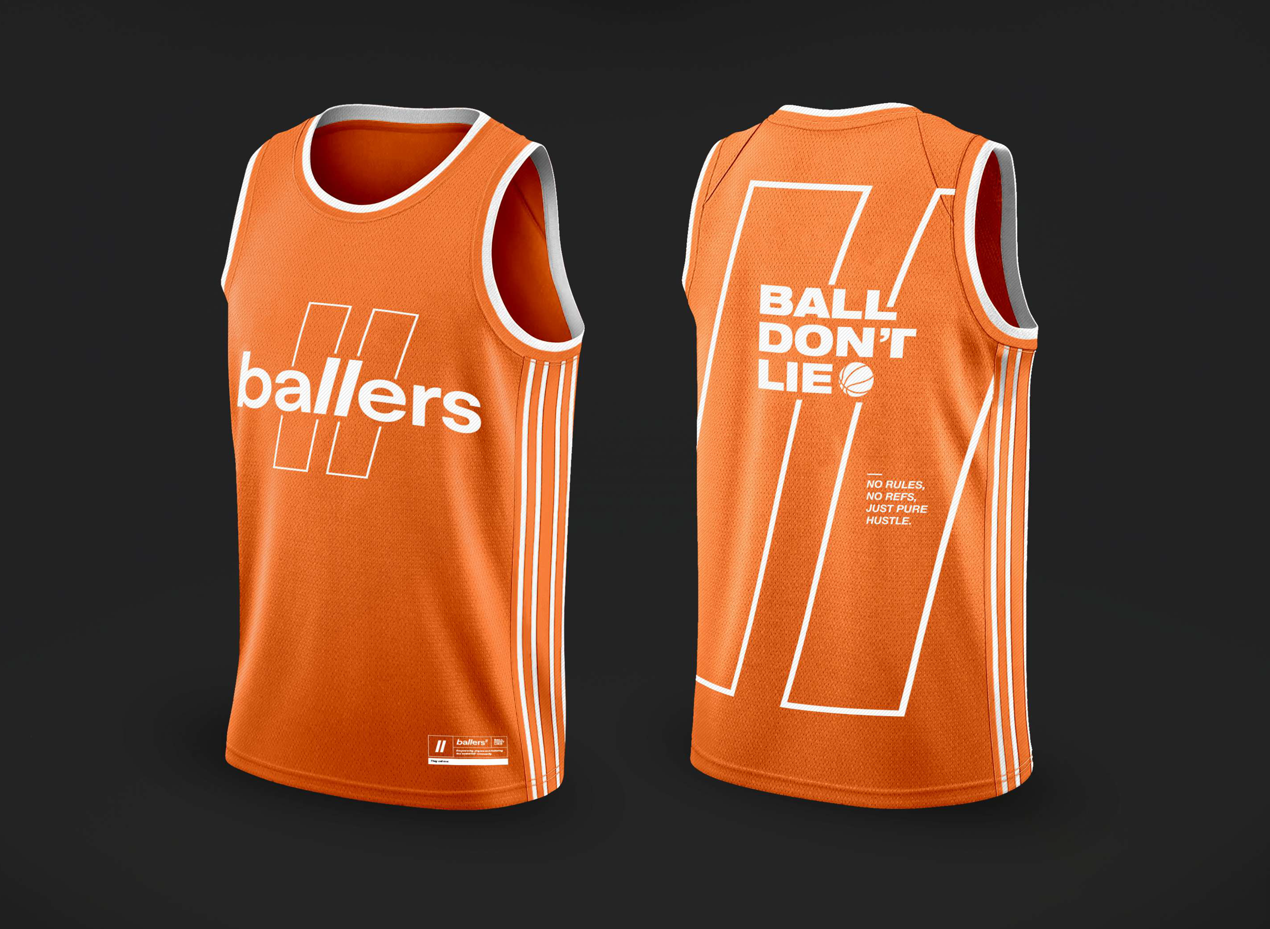 Ballers basketball jersey concept 8